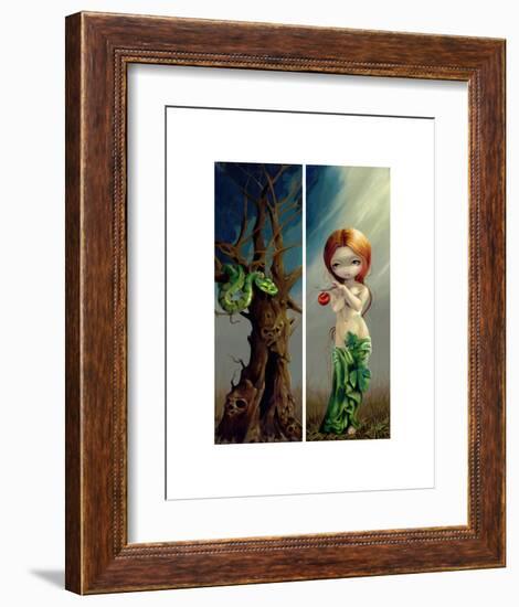 Eve and the Tree of Knowledge-Jasmine Becket-Griffith-Framed Art Print