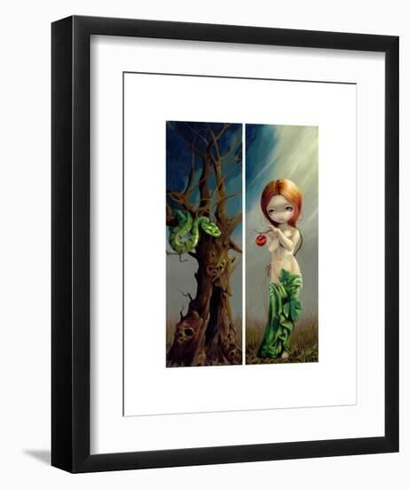 Eve and the Tree of Knowledge-Jasmine Becket-Griffith-Framed Art Print