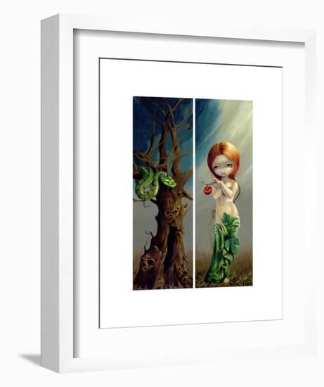 Eve and the Tree of Knowledge-Jasmine Becket-Griffith-Framed Art Print