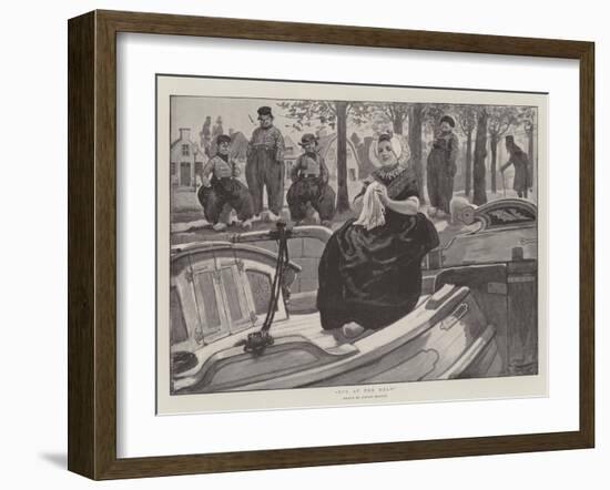 Eve at the Helm-Gordon Frederick Browne-Framed Giclee Print