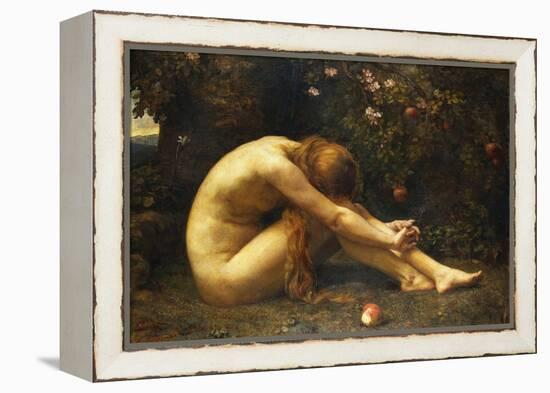 Eve in the Garden of Eden-Anna Lea Merritt-Framed Premier Image Canvas