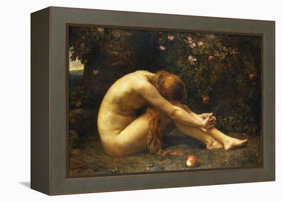 Eve in the Garden of Eden-Anna Lea Merritt-Framed Premier Image Canvas