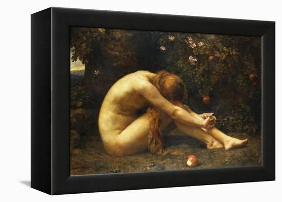 Eve in the Garden of Eden-Anna Lea Merritt-Framed Premier Image Canvas