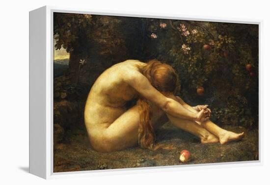 Eve in the Garden of Eden-Anna Lea Merritt-Framed Premier Image Canvas