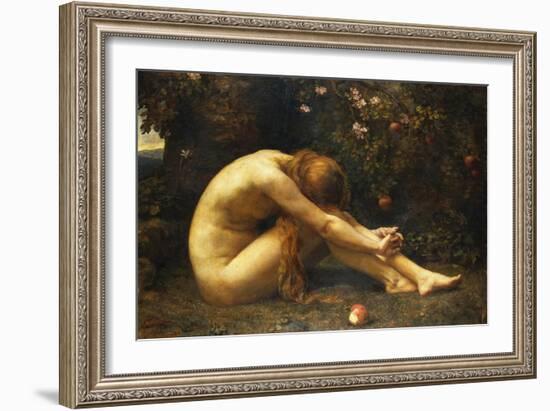 Eve in the Garden of Eden-Anna Lea Merritt-Framed Giclee Print