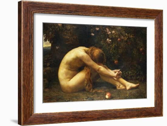 Eve in the Garden of Eden-Anna Lea Merritt-Framed Giclee Print