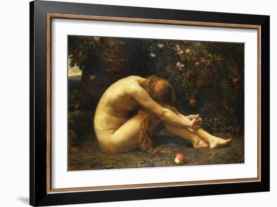 Eve in the Garden of Eden-Anna Lea Merritt-Framed Giclee Print