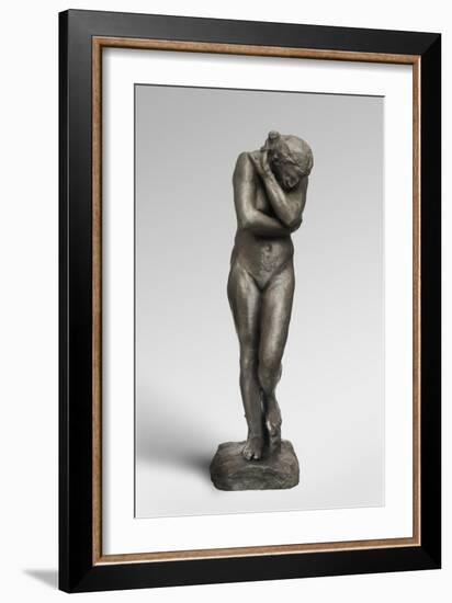 Eve, Modeled 1881, Cast by Alexis Rudier (1874-1952) in 1925 (Bronze)-Auguste Rodin-Framed Giclee Print
