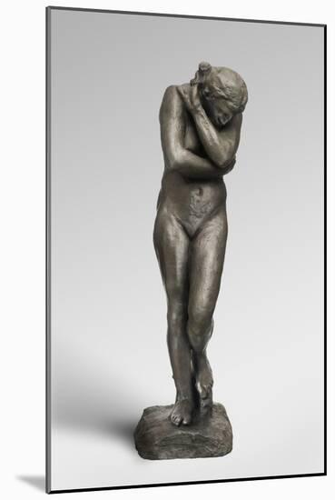 Eve, Modeled 1881, Cast by Alexis Rudier (1874-1952) in 1925 (Bronze)-Auguste Rodin-Mounted Giclee Print