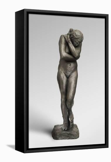 Eve, Modeled 1881, Cast by Alexis Rudier (1874-1952) in 1925 (Bronze)-Auguste Rodin-Framed Premier Image Canvas