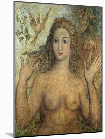 Eve Naming the Birds, 1810-William Blake-Mounted Giclee Print