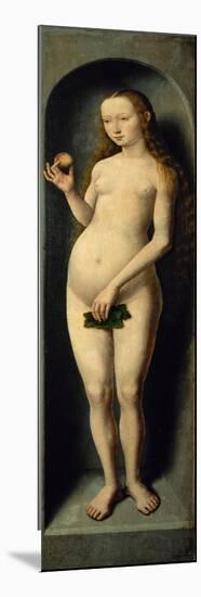 Eve. -Right outer side of a small triptych altar of Saint John the Baptist-Hans Memling-Mounted Giclee Print