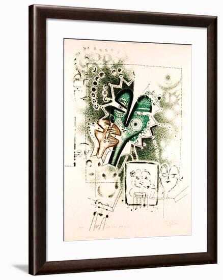 Eve Series #2-Anton Cetin-Framed Collectable Print