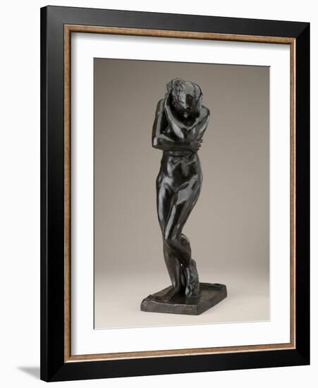 Eve (Small Version), Modeled 1883, Musée Rodin Cast 1967 (Bronze)-Auguste Rodin-Framed Giclee Print