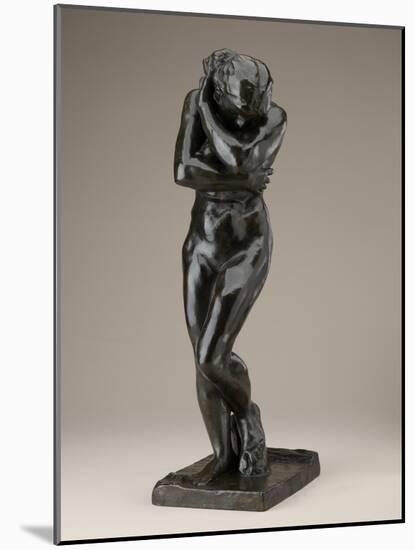 Eve (Small Version), Modeled 1883, Musée Rodin Cast 1967 (Bronze)-Auguste Rodin-Mounted Giclee Print