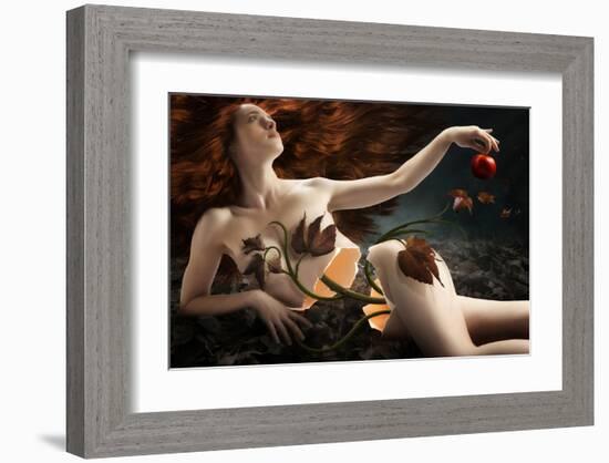 Eve-null-Framed Art Print