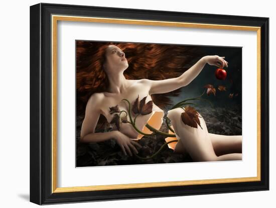 Eve-null-Framed Art Print