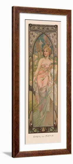 Eveil du Matin-Alphonse Mucha-Framed Art Print