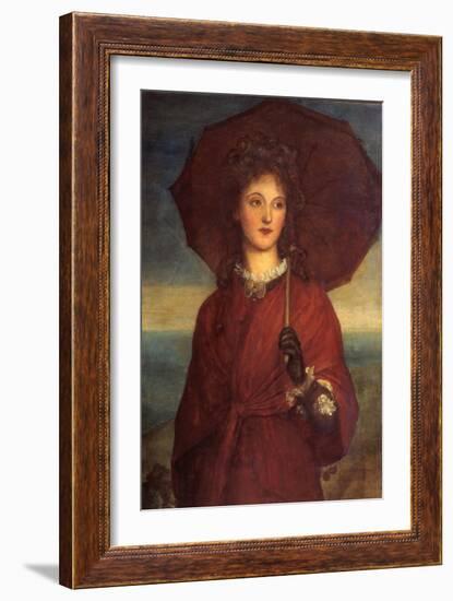 Eveleen Tennant, Later Mrs F.W.H. Myers-George Frederic Watts-Framed Giclee Print