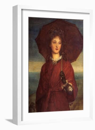 Eveleen Tennant, Later Mrs F.W.H. Myers-George Frederic Watts-Framed Giclee Print