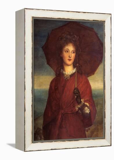 Eveleen Tennant, Later Mrs F.W.H. Myers-George Frederic Watts-Framed Premier Image Canvas