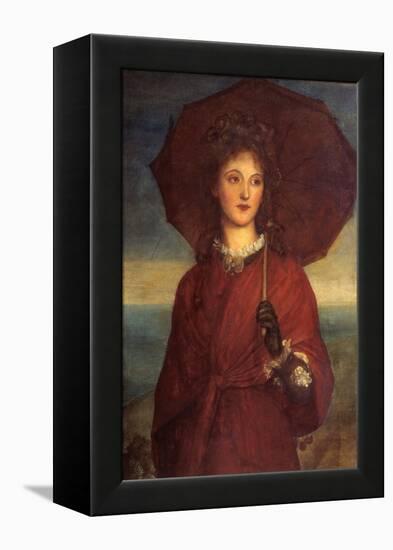 Eveleen Tennant, Later Mrs F.W.H. Myers-George Frederic Watts-Framed Premier Image Canvas