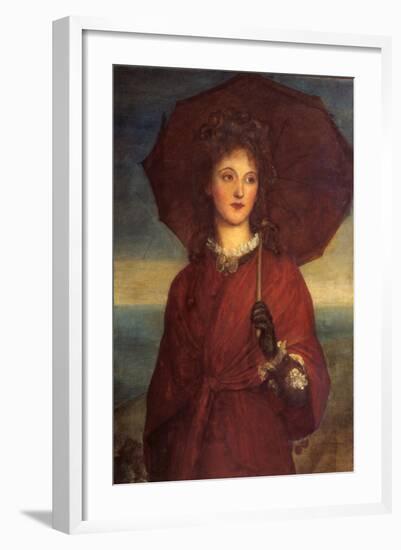 Eveleen Tennant, Later Mrs F.W.H. Myers-George Frederic Watts-Framed Giclee Print