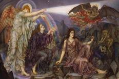 Naomi und Ruth. 1887-Evelyn De Morgan-Giclee Print