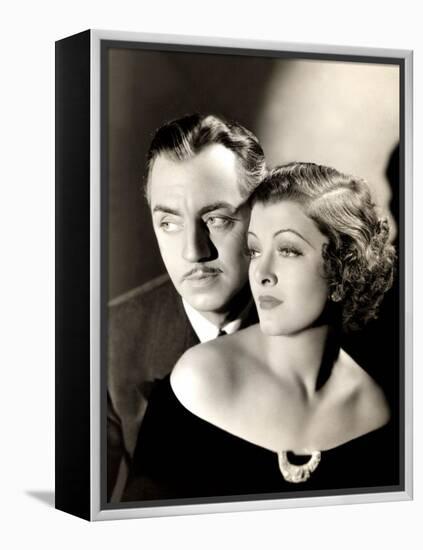 Evelyn Prentice, William Powell, Myrna Loy, 1934-null-Framed Stretched Canvas