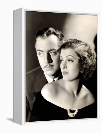 Evelyn Prentice, William Powell, Myrna Loy, 1934-null-Framed Stretched Canvas