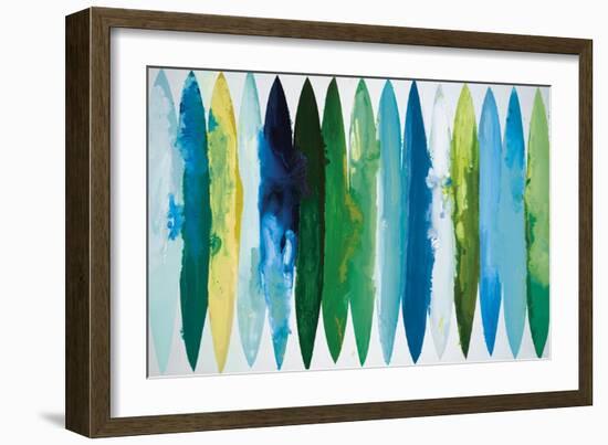 Even Flow III-Randy Hibberd-Framed Art Print