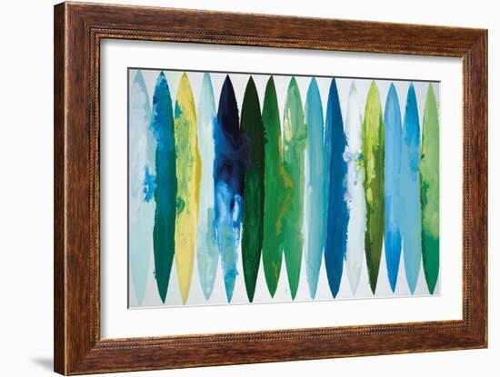 Even Flow III-Randy Hibberd-Framed Art Print