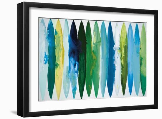 Even Flow III-Randy Hibberd-Framed Art Print