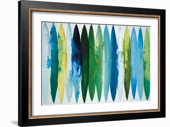 Even Flow III-Randy Hibberd-Framed Art Print