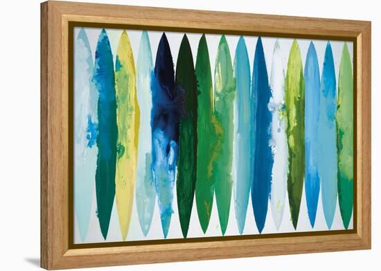 Even Flow III-Randy Hibberd-Framed Stretched Canvas