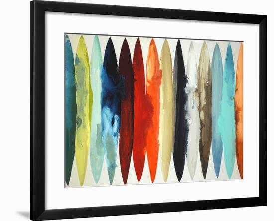 Even Flow-Randy Hibberd-Framed Art Print