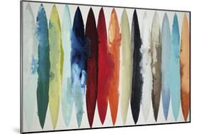 Even Flow-Randy Hibberd-Mounted Art Print
