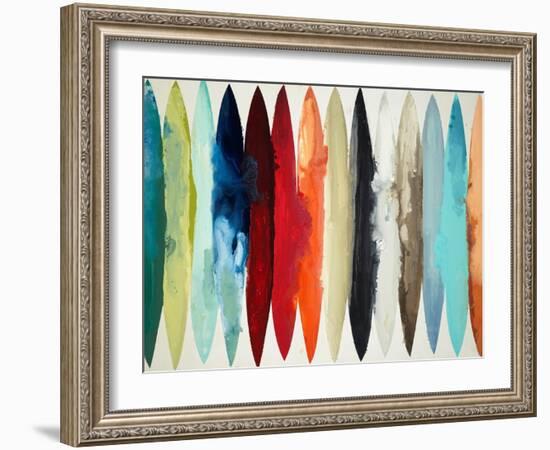 Even Flow-Randy Hibberd-Framed Art Print