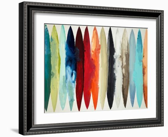 Even Flow-Randy Hibberd-Framed Art Print