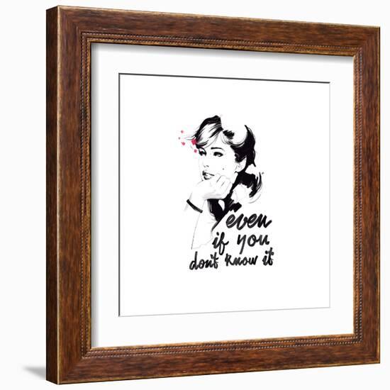 Even If-Manuel Rebollo-Framed Art Print