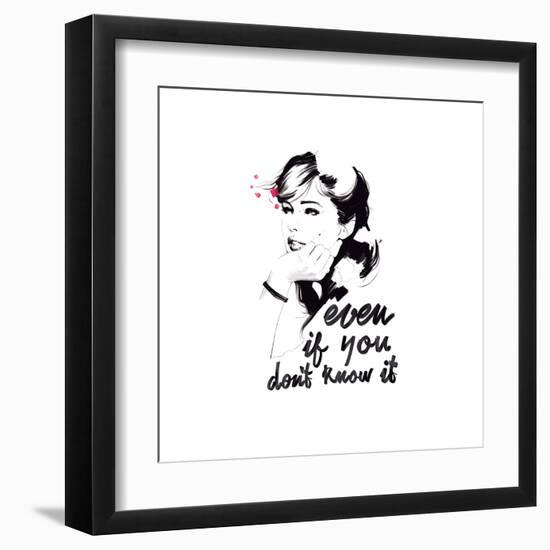 Even If-Manuel Rebollo-Framed Art Print