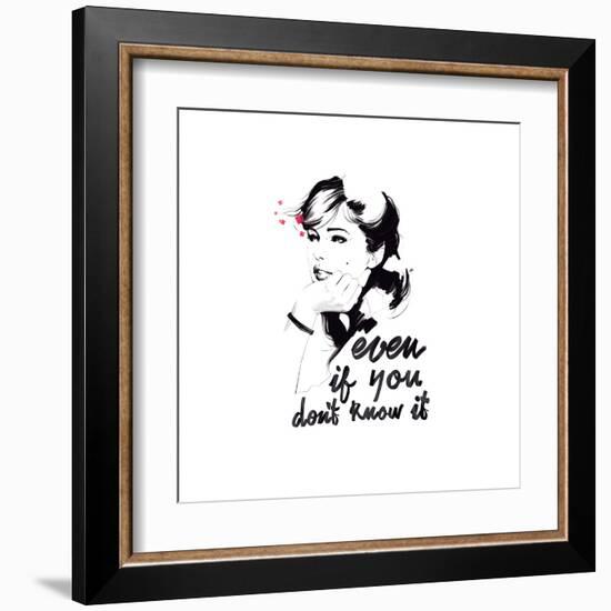 Even If-Manuel Rebollo-Framed Art Print