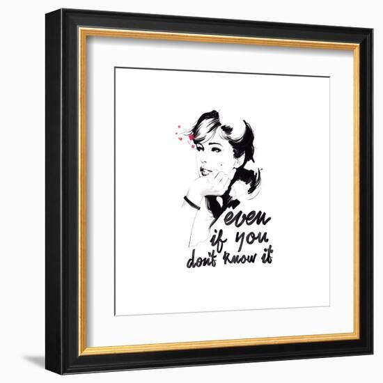 Even If-Manuel Rebollo-Framed Art Print