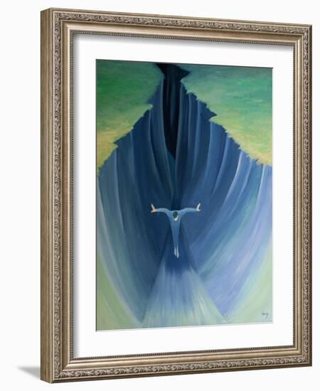 Even in Difficulties and Periods of Darkness in Prayer We Can Trust in Christ Who Brings Us from Da-Elizabeth Wang-Framed Giclee Print