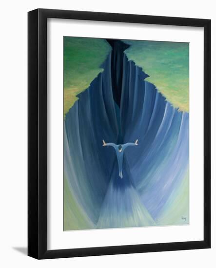 Even in Difficulties and Periods of Darkness in Prayer We Can Trust in Christ Who Brings Us from Da-Elizabeth Wang-Framed Giclee Print