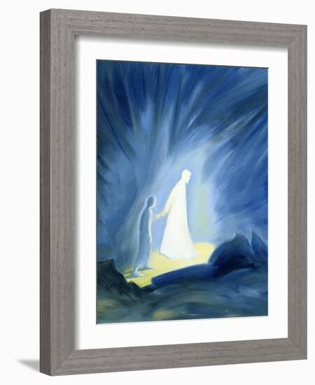 Even in the Darkness of Out Sufferings Jesus Is Close to Us, 1994-Elizabeth Wang-Framed Giclee Print