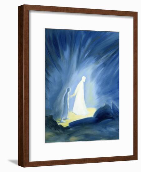 Even in the Darkness of Out Sufferings Jesus Is Close to Us, 1994-Elizabeth Wang-Framed Giclee Print