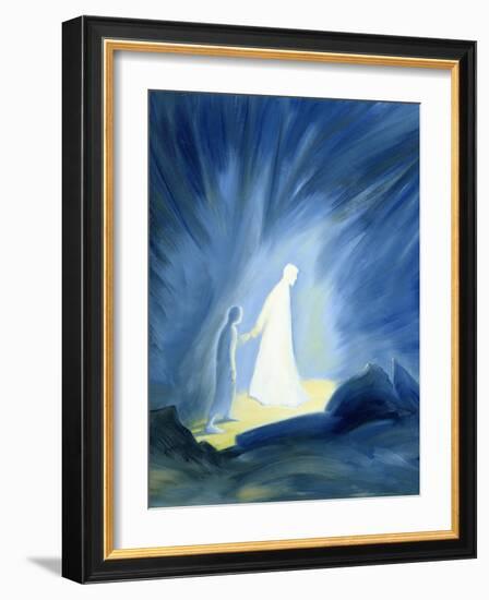 Even in the Darkness of Out Sufferings Jesus Is Close to Us, 1994-Elizabeth Wang-Framed Giclee Print