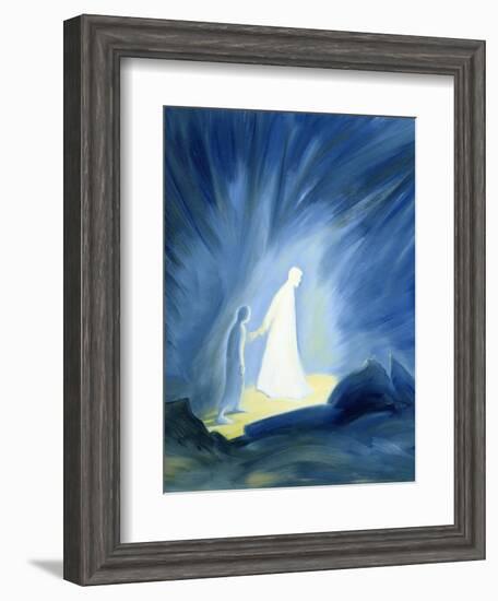Even in the Darkness of Out Sufferings Jesus Is Close to Us, 1994-Elizabeth Wang-Framed Giclee Print