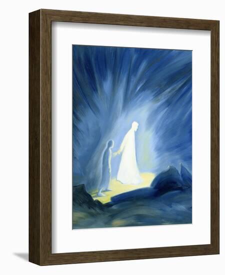 Even in the Darkness of Out Sufferings Jesus Is Close to Us, 1994-Elizabeth Wang-Framed Giclee Print